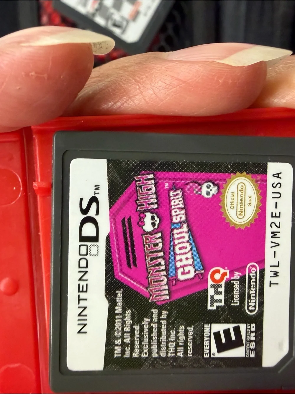 Nintendo included case